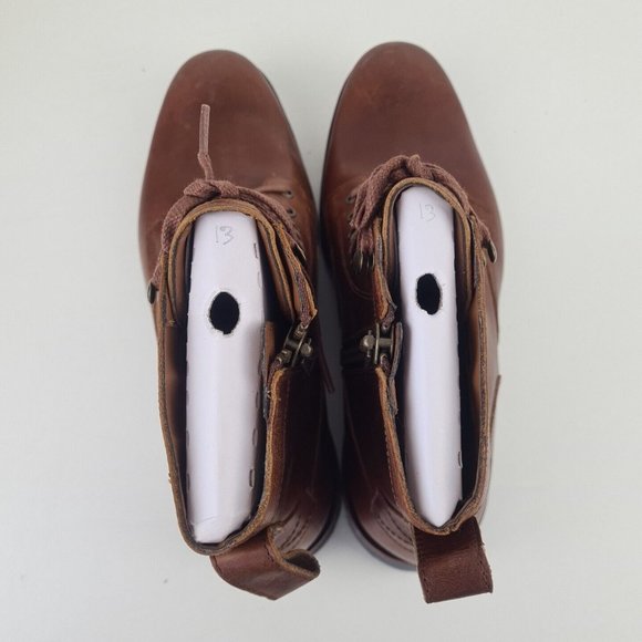 Timberland Men Kendrick Leather Side Zip Casual Boot Brown - Picture 10 of 16